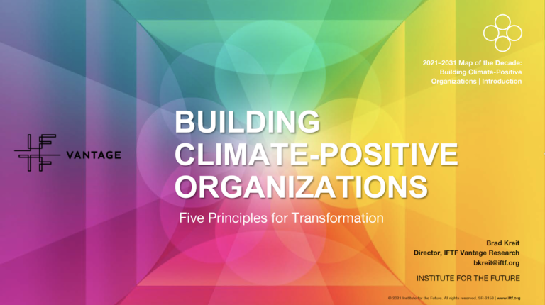 Building Climate Positive Orgs 5 Principles for Transformation cover