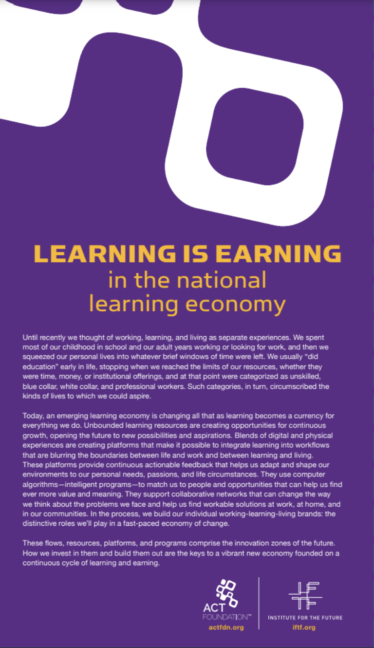 Learning is earning cover thumb