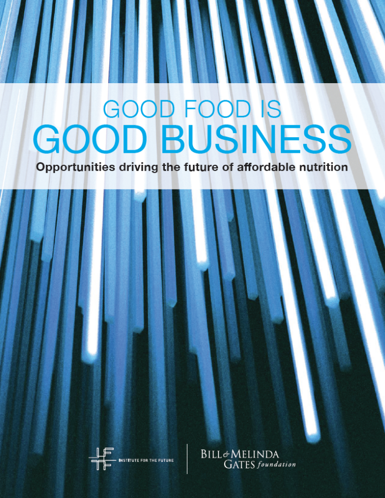 Good food is good business cover thumb